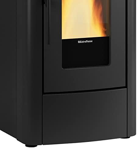 Pourquoi Choisir la Poêle À Granulés De Bois 10kw Noir 001285502 ?
