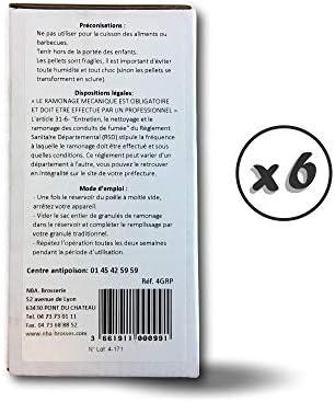 Pourquoi Choisir les Granulés Kibros 4GRP : Efficacité et Sécurité - Pourquoi Choisir les Granulés Kibros 4GRP : Efficacité et SécuritéNous cherchons toujours le meilleur pour entretenir notre poêle à pellet, n'est-ce pas ? Les Granules de ramonage Kibros 4GRP sont exactement ce dont nous avons besoin pour garantir une opération optimale. Avec un lot de 6 boîtes de 1,5 kg, nous disposons non seulement d'un entretien régulier pour nos conduits de fumée, mais aussi d'une solution naturelle et non traitée. Ces granulés désincrustent efficacement la suie, le goudron et la poussière, ce qui améliore la performance de notre appareil et assure notre sécurité domestique. Et l'aspect économique n'est pas négligeable : un appareil propre consomme moins et dure plus longtemps. Alors, pourquoi chercher ailleurs quand nous avons les granulés Kibros 4GRP ? C'est le choix judicieux pour un entretien sans effort et sans compromis. Granuleshop Pourquoi Choisir les Granulés Kibros 4GRP : Efficacité et Sécurité
