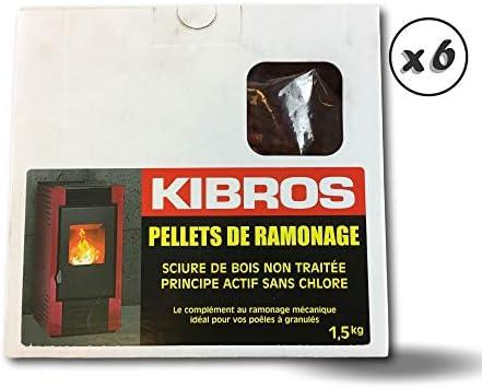 Pourquoi Choisir les Granulés Kibros 4GRP : Efficacité et Sécurité - Pourquoi Choisir les Granulés Kibros 4GRP : Efficacité et SécuritéNous cherchons toujours le meilleur pour entretenir notre poêle à pellet, n'est-ce pas ? Les Granules de ramonage Kibros 4GRP sont exactement ce dont nous avons besoin pour garantir une opération optimale. Avec un lot de 6 boîtes de 1,5 kg, nous disposons non seulement d'un entretien régulier pour nos conduits de fumée, mais aussi d'une solution naturelle et non traitée. Ces granulés désincrustent efficacement la suie, le goudron et la poussière, ce qui améliore la performance de notre appareil et assure notre sécurité domestique. Et l'aspect économique n'est pas négligeable : un appareil propre consomme moins et dure plus longtemps. Alors, pourquoi chercher ailleurs quand nous avons les granulés Kibros 4GRP ? C'est le choix judicieux pour un entretien sans effort et sans compromis. Granuleshop Pourquoi Choisir les Granulés Kibros 4GRP : Efficacité et Sécurité